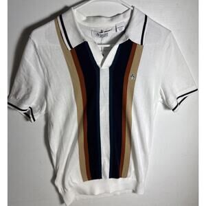 Original Penguin Shirt Men’s XS Collared Sweater Polo Striped Golf Outdoors NWT